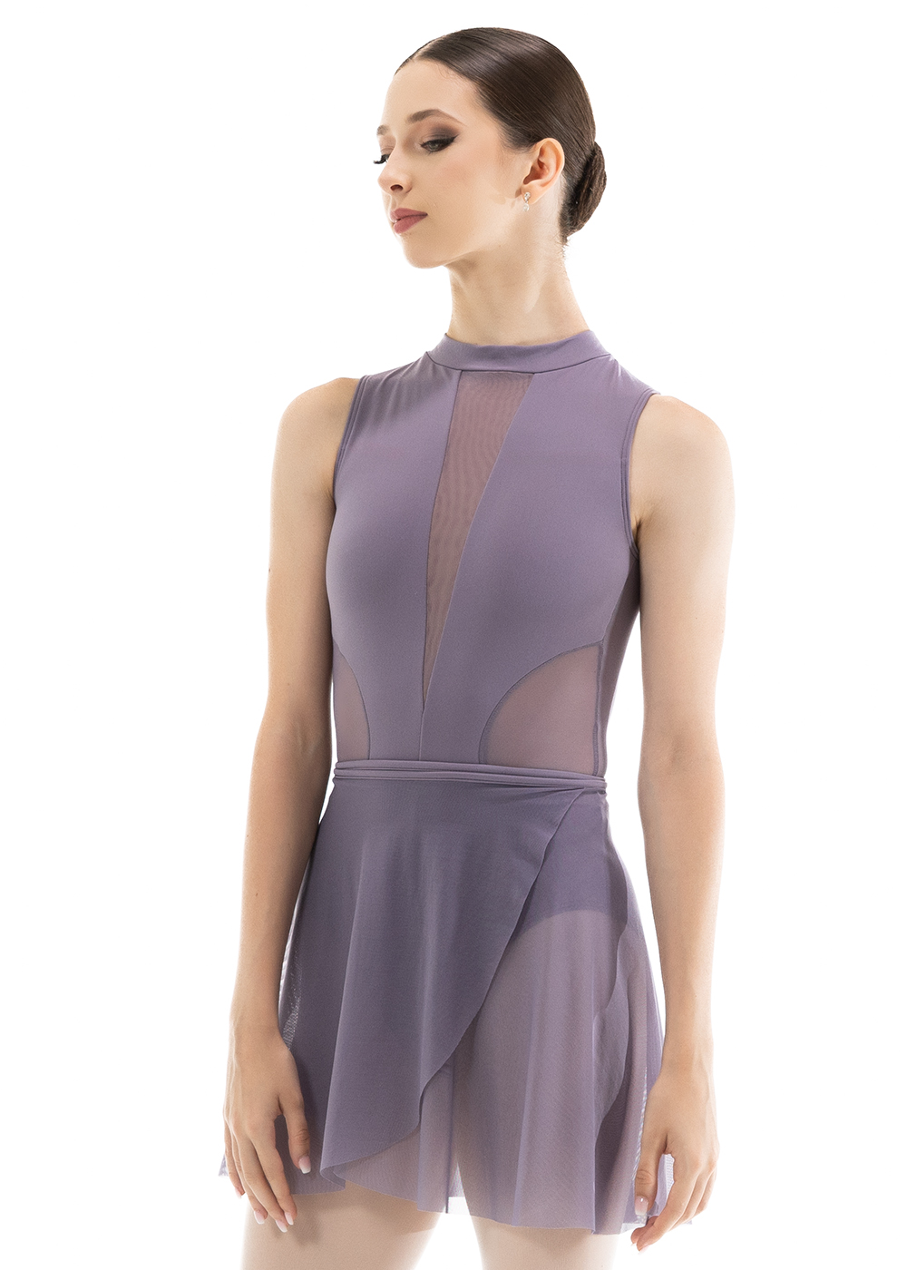 ヨガ・フィットネスその他 BALLESSIMO Chiffon skirt (mauve) SHOP - Chiffon Skirt (Short) - Ballessimo